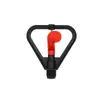 4 Aspersores de Corazón Rojo Tipo Lluvia, Equipo de Riego Giratorio para Jardín de 360 Grados, Aspersor Giratorio Automático para Céspedes, En Stock
