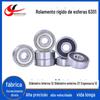Fornecimento direto da fábrica de rolamento de esferas de sulco profundo 6301-2RS alta velocidade baixo ruído rolamento de motor de bonde 6301ZZ
