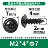 Tornillos Autorroscantes Pwa Cabeza Cruzada con Arandela M1-M5 Cabeza Redonda con Tornillos Autorroscantes Tornillos Autorroscantes Cabeza Plana Venta al por Mayor
