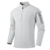Camiseta de Manga Larga con Cuello Alto para Hombre Otoño Temprano 2026 Corte Ajustado Moda Polar Camiseta Base Deportiva Suéter Casual
