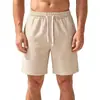 Amazon Pantalones Cortos para Hombre Transfronterizos TK Multicolores Lino Raya Vertical Bermuda con Cordón Transpirables Casuales Deportivos