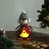 Decoraciones Navideñas Transfronterizas Pingüino Luminoso Colgante Colgante Pequeño con Luz Muñeca Muñeca Colgante de Árbol de Navidad Colgante
