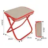 Silla Portalápices, Silla Portalápices Plegable, Taburete sin Asiento de Tren, Taburete Plegable Pequeño, Silla de Pesca Portátil para Exteriores, Taburete Plegable de Picnic