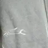 Chal Grande Transfronterizo, Envoltorio de Dos Piezas de Microfibra Blanca, Ropa Saudí, Empaque Personalizable, Comercio Exterior