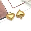 Acero Inoxidable Galvanizado al Vacío Colgante Hueco Forma de Fruta Ángel Corazón Accesorios Colgante para Bolsa DIY Paquete de Materiales