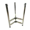 Rack de Tambor de Acero Inoxidable Engrosado Rack para Tambores de Guerra Rack para Tambores de Salón Rack Plegable de Acero Inoxidable Rack para Tambores Agudos
