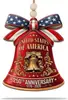Producto Nuevo Transfronterizo Estados Unidos 250º Aniversario Adorno de Campana Acrílico