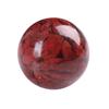 Huiya Crystal Natural Raw Ore Cinabrio Perlas Dispersas Arena Dorada Púrpura Emperador Arena Roja Perlas Redondas Wen Play con Perlas Productos Semiacabados