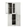 Suministros de Fábrica Casillero de Vidrio de Cinco Puertas, Archivador, Gabinete para Equipo, Gabinete Financiero de Acero para Oficina con Cerradura Fábrica