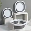 Lavabo plegable lavabo tamaño doméstico dormitorio de estudiante plástico portátil viaje lavabo para ropa de bebé