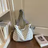 Bolso de Lunares para Mujer 2026 Nuevo de Moda Otoño Casual Moda Bolso de Hombro Gran Capacidad para la Escuela y el Viaje Diario Bolso Tote