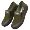 Zapatos de trabajo nuevos y modernos para sitios de construcción, protección laboral, antideslizantes, resistentes al desgaste, zapatos de hombre para exteriores sin cordones, disponibles para venta al por mayor y dropshipping