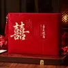 Livro de Presentes de Casamento com Capa Dura e Borla, Livro de Registro de Convidados de Casamento, Lista de Presentes, Venda Direta de Fábrica, Conjunto de Suprimentos para Casamento