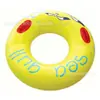 Suministro de fábrica Anillo inflable de PVC para natación infantil 60cm Anillo flotante inflable Anillo pequeño azul