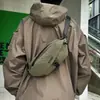 Bolso cruzado transfronterizo para hombre, bolso de pecho deportivo moderno, bolsa de ciclismo para hombre, bolso de cintura moderno estilo japonés, bolso de hombro, bolso de hombro para estudiante para mujer