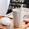 Taza Nórdica ins Simple Diamante Taza Creativa para Pareja Taza de Cerámica Personalizada para Negocios Oficina Taza para Café Agua LOGO