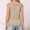 Suéter Feminino 2026 com Toque de Luxo, Colete de Verão sem Mangas, Top Tricotado Vazado Slim-Fit, Moda Europeia e Americana