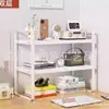 Estante de almacenamiento de escritorio, estantería simple para libros, estantería de almacenamiento multicapa para oficina, estantería de hierro para archivadores pequeños, estantería para libros