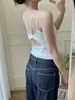 Camisole Borboleta Vazada Costas Bonitas Almofada de Peito Respirável Fixa Roupa Externa Roupa Íntima Design de Regata Emagrecedora Valorizadora Camada Base Feminina