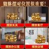 Adornos de Cobre Pixiu Masculino y Femenino que Traen Fortuna, un Par para Decoración de Sala de Estar, Tienda, Oficina, Regalos para Ceremonias de Apertura, Protección del Hogar