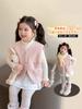 Chaleco polar para niña Otoño e Invierno Chaleco infantil Chaqueta sin mangas para bebé Otoño Abrigo cálido para niña pequeña Moda de Invierno Trendy