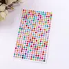 Fabricante Personalizado Coração Grande de Acrílico Estrela de Cinco Pontas Adesivo de Diamante Jardim de Infância Crianças Maquiagem de Palco Adesivo de Decoração Facial