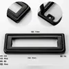 Tirador de Anillo Invisible para Puerta de Armario con Cajón sin Perforaciones, Tapa Blanda, Oscuro, Moderno y Sencillo