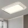 2026 Novo Modelo Cinza Prata Luz Principal para Sala de Estar, Luminária de Teto Elegante, Luz para Quarto, Pacote de Iluminação para Hall de Proteção aos Olhos