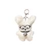 Jinnew Original Óculos Palito Cachorrinho Pelúcia Chaveiro Pingente Fofo Cachorrinho Pingente de Bolsa Pequeno Presente