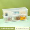 Caja de Almacenamiento de Tetinas para Biberón de Plástico con Tapa, a Prueba de Polvo, de Escritorio, Transparente, con Mordedor, Caja de Almacenamiento para Encías de Bebé