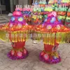 Cestas de Flores de Tela Plegables, Coronas de Flores, Fábrica de Coronas de Flores de Hebei Suministros Funerarios Coronas de Flores al por Mayor, Precios Súper Bajos