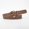 Cinto Feminino com Fivela de Pino, Versátil para Vestidos e Jeans, Cinto de Couro Decorativo para Mulheres, Cinto Moderno de Alta Qualidade
