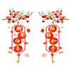 Decoraciones para Tienda de Feliz Año Nuevo, Decoraciones de Atmósfera Festiva, Pegatinas Electrostáticas para Puertas de Vidrio, Decoraciones para Ventanas de Centros Comerciales