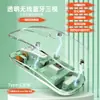 Ratón Transparente Inalámbrico Bluetooth de Doble Modo de Carga Silencioso de Tres Modos para Portátil Oficina DIY