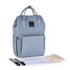 Mochila de Pañales Personalizada de Fábrica Gran Capacidad Bolsa para Cochecito de Bebé Mamá Bebé Multifuncional Impermeable Bolsa de Viaje para Exteriores