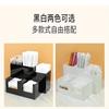 Caja de Pañuelos Universal para Cafetería de Té con Leche Set de Caja para Popotes Largos y Cortos Bar Casual Acrílico Engrosado Bolsa al por Mayor de Fábrica