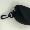 Estojo para Óculos Eva, High-End, Resistente à Pressão e Anti-Queda, Estojo para Óculos com Zíper em Tecido Tricotado, Personalizado