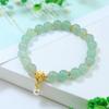 Pulsera de Jade Dongling Piedra Original Color Jade Pulsera de Jade Multicírculo Círculo Sencillo Pulsera de Calabaza Suministro de Bienestar en Vivo
