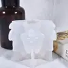 Molde de Resina de Cristal DIY Papoula Raposa de Nove Caudas 3D Decoração de Mesa Molde de Silicone Venda por Atacado em Estoque