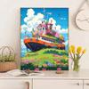 Pintura al Óleo Digital DIY Pintura al Óleo Hecha a Mano Colorear Regalo de Cumpleaños Exquisita Pintura Acrílica Decorativa Pintada a Mano Puesto Mayorista