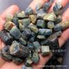 Zafiro mineral en bruto piedra en bruto de aproximadamente 12 mm corindón azul lana mineral etiqueta 100 g por pieza
