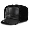 Gorro de invierno para hombre, grueso y cálido, estilo Lei Feng, para exteriores, para personas de mediana edad y mayores, estilo coreano, resistente al frío, para papás de mediana edad.