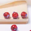 Grãos Ferida com Flores Contas de Vidro Esmalte Acessórios Pulseira Cabelo Grampo de Cabelo diy Material Atacado Ferida com Contas de Flores