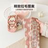 Calcetines de Bebé de Medio Terciopelo Invierno 2025 Nuevos Dibujos Animados Conejo Rosa Calcetines Rectos de Media Caña para Niños Calcetines para Niños Venta al por Mayor