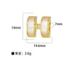 Accesorios para joyería diy directos de fábrica colgante H chapado en cobre colgante simple de piedra ojo de gato colgante de cisne microincrustado sin cadena