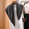 Bufanda Triángulo Perezosa Estilo Francés con Textura Delicada, Adecuada para Uso Diario y Decoración, Bufanda Pequeña para el Cuello de Mujer para Combinar con Camisas, Nuevo Estilo de Moda