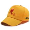 Nueva Gorra de Béisbol de Algodón Puro Sombrero Amarillo de Estudiante Protector Solar Protección Solar Gorra con Visera Cruce de Calle Semáforo Casco de Seguridad Mayoreo