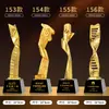 Trofeo de Cristal de Resina Nuevo 2025 Medalla Hecha a Medida Atmosférico de Gama Alta Creativo Campeón de Concurso de Canto Niños