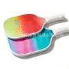 Raquetas de Pickleball Transfronterizas para Adultos y Niños, Raquetas de Pickleball de Fibra de Vidrio, Raquetas de Pickleball para Deportes al Aire Libre