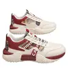 2026 Novos Sapatos Casuais Versáteis Tendência Moda Tênis Sola Grossa Aumento de Altura Sapatos de Pai Tênis de Corrida de Luxo Masculino
